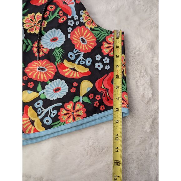 Vissla Men’s Board Shorts Sz 36‎ Blue Floral Upcycled palm frans Swim Trunks EUC - Picture 6 of 9